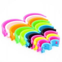 BAGUES LOCK PLASTIQUE Ø10MM X50 - Rose - RINGS4WINGS