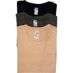 LOT TS NATURE KAKI/NOIR/BEIGE - L - BARTAVEL