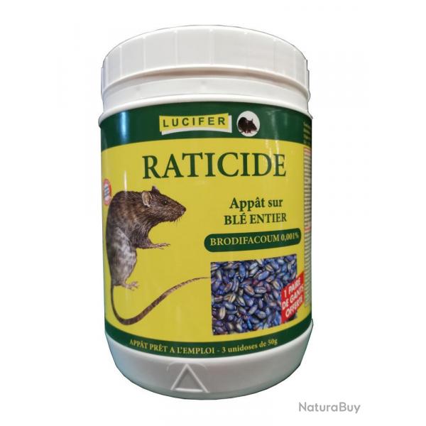 RATICIDE BL BRODIFACOUM 3X50G - LUCIFER
