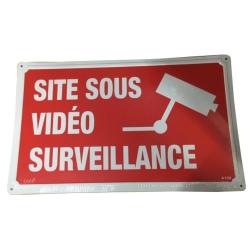 PLAQUE ALU SITE SOUS VIDEO SURV - KROMA