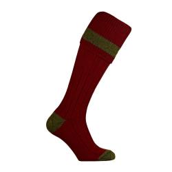 CHAUSSETTE BYRON BURGUNDY - 43/45 - PENNINE