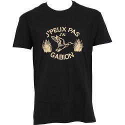 TSHIRT JPEUX PAS JAI GABION NOIR BARTAVEL