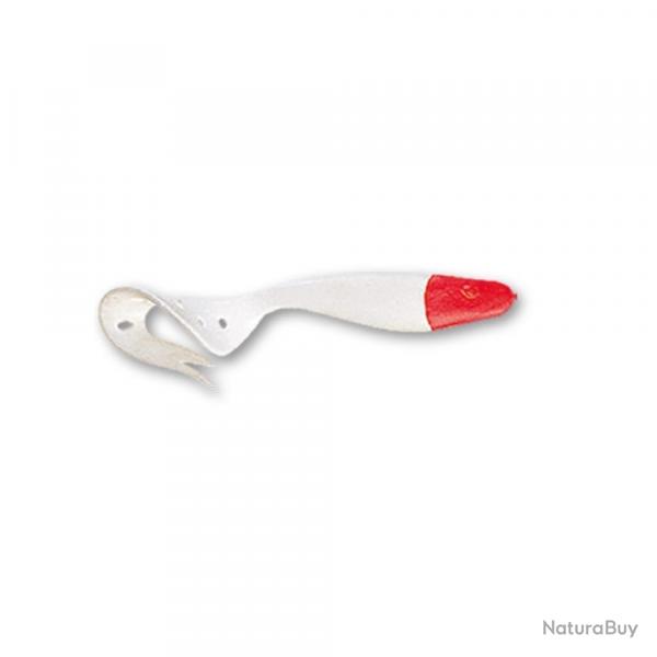 LEURRE SANDRA 18CM - BLANC TETE ROUGE - DELALANDE