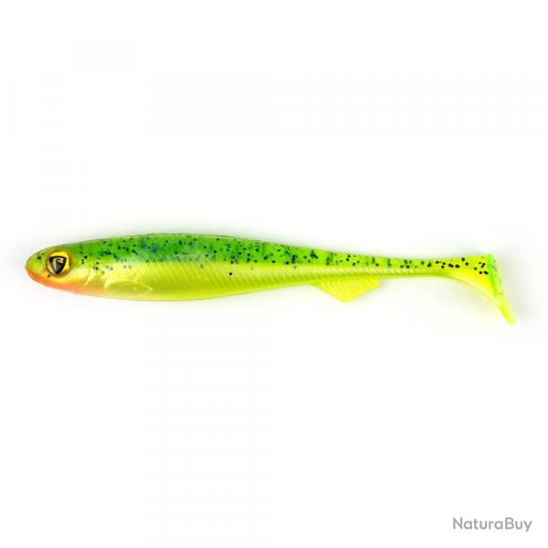 LEURRE SLICK SHAD UV 13CM - LEMON TIGER - FOX RAGE