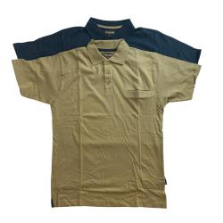 LOT DE 2 POLOS OUTDOOR PACIFIC/BEIGE - L - KALAHARI