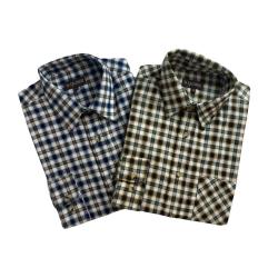 LOT 2 CHEMISES IMPALA AZUR LICHEN - XL - KALAHARI