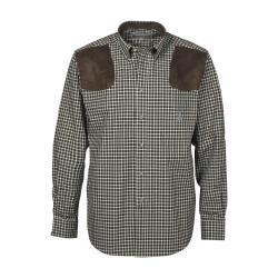 CHEMISE SOLOGNE MARRON PERCUSSION