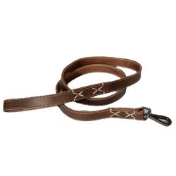 LAISSE SURPIQUEE 200CM MARRON - 22