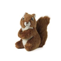 PELUCHE ECUREUIL 14CM - LIVING NATURE