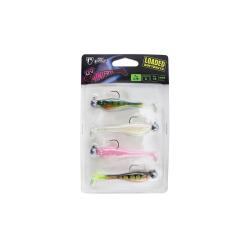 LEURRES MONTES MINI FRY UV X4 - 7CM - FOX RAGE
