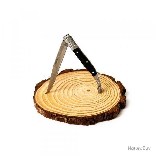 COUTEAU FIN M BOIS NOIR L 8 CM EDI - VIRGINIA D