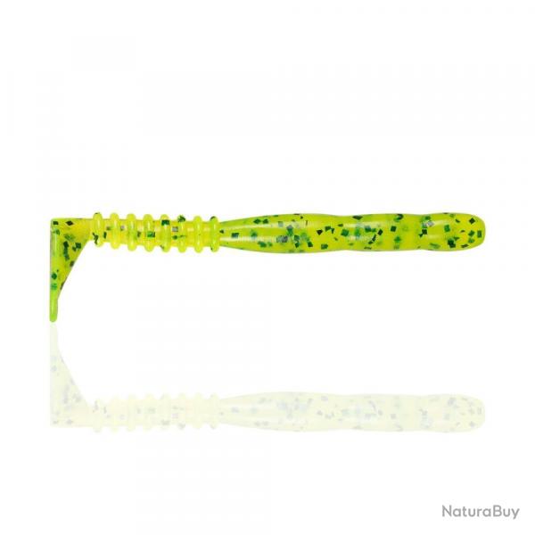 LEURRE ROCKVIBE SHAD 7.6CM X15 - CHARTREUSE PEPPER - REINS