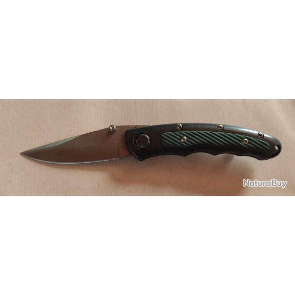 Couteau pliant, collection, sharp stainless, ouverture facile, clip ceinture