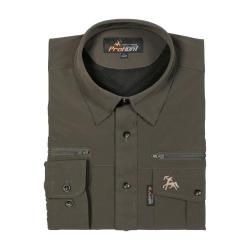CHEMISE STRETCH ANTITIC GROUSE KAKI - M - PROHUNT