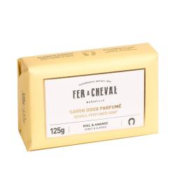 SAVONNETTE PARFUM MIEL & AMANDE - 125g - FER A CHEVAL