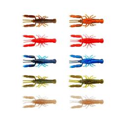 LEURRE 3D CRAYFISH RATTL 5.5CM 1.6G - BROWN ORANGE - SAVAGE GEAR