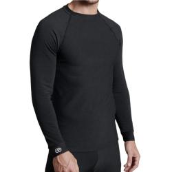 PULL COL ROND COMFORT 3 NOIR - M - DAMARTSPORT