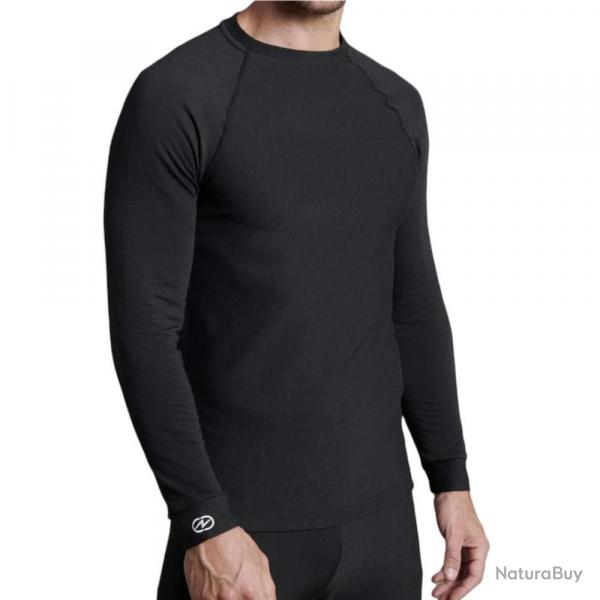 PULL COL ROND COMFORT 3 NOIR - XL - DAMARTSPORT