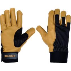 GANTS TRAVAIL SPECIALE TAILLE CUIR - 8 - SOLIDUR