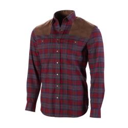 CHEMISE FREDERICK RED BROWNING