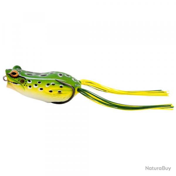 LEURRE HOP POPPER FROG 5,5CM 15GR - GREEN LEOPARD - SAVAGE GEAR