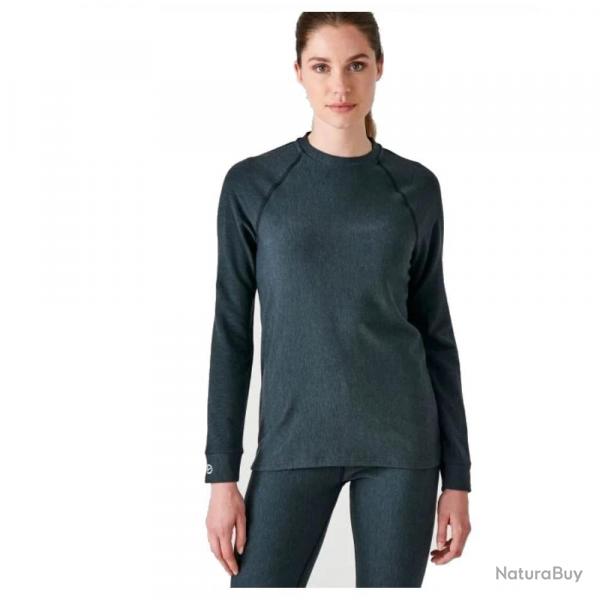 TSHIRT FEMME COL ROND COMFORT4 NOIR DAMARTSPORT