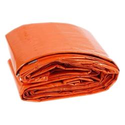 SAC DE COUCHAGE DE SURVIE RÉUTILISABLE ORANGE OU KAKI - CAO