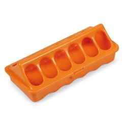 MANGEOIRE PLASTIQUE ORANGE - 40cm - GAUN