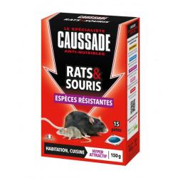 PATE RATICIDE SOURICIDE 150G - CAUSSADE