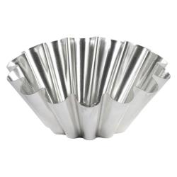 MOULE A BRIOCHE GROSSES CÔTES EN FER BLANC - GOBEL