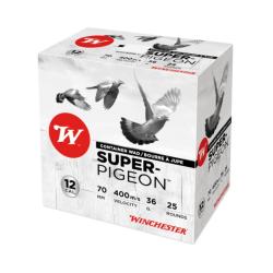 CARTOUCHES SUPER PIGEON 12 70 36G BJ X25 N WINCHESTER