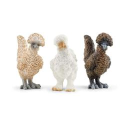 FIGURINE TRIO DE POULES - SCHLEICH