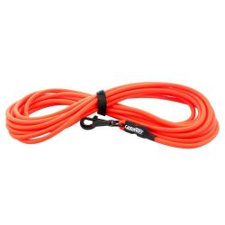 LONGE PVC RONDE XTREME 10M - Orange fluo - CANIHUNT