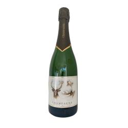 BOUTEILLE DE CHAMPAGNE CERF - 0.0080 - CHAMPAGNE PAUL POTHELET