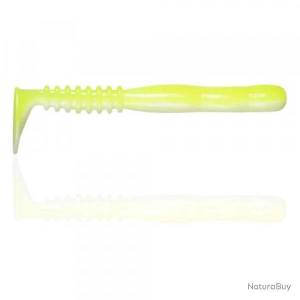 LEURRE FAT ROCKVIBE SHAD 20,3CM 57G X2 - WHITE CHARTREUSE - REINS
