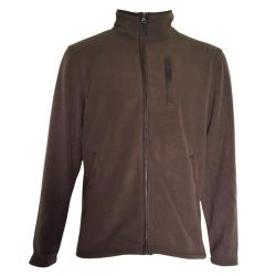 VESTE POLAIRE AMIENS MARRON