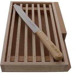 PLANCHE A PAIN + COUTEAU - JEAN DUBOST