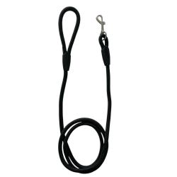 LAISSE NYLON RONDE NOIRE 2M - 2m - 
