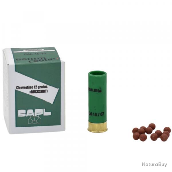 CHEVROTINES 16/67 CAOUTCHOUC X6 - SAPL