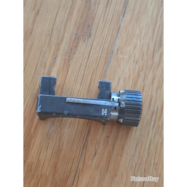 Correcteur de hauteur de tir pour k31 Suisse