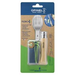 SET PICNIC+ N°8 HETRE BLISTER - OPINEL