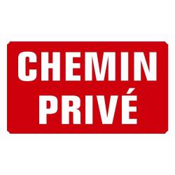 PANNEAU ALU CHEMIN PRIVE - KROMA