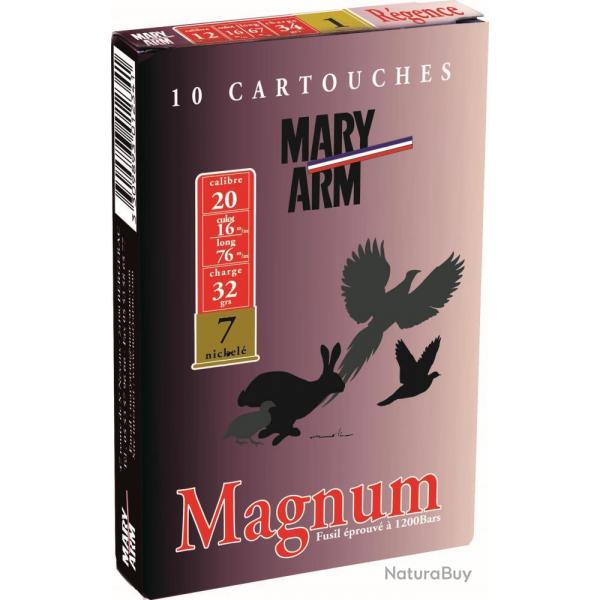 CARTOUCHES MAGNUM 20/32G NI - N 4 - MARY ARM