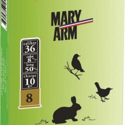 CARTOUCHES 12MM SUBSONIQUE 10G - N 6 - MARY ARM