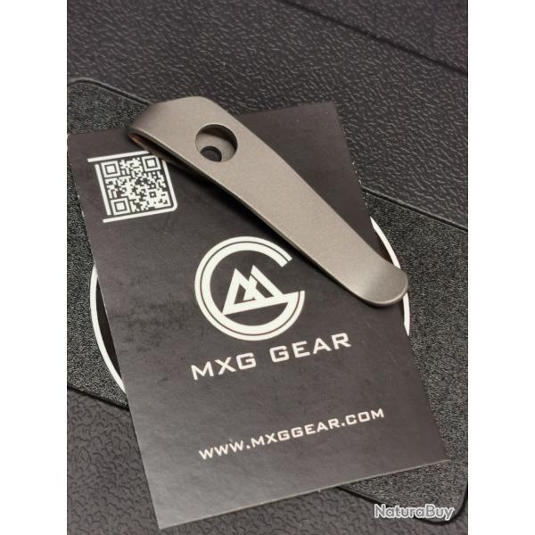 Clip ceinture Mxgear titane pour strider sng smf