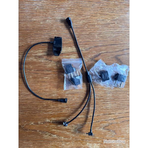 CBLE DE CHARGEMENT T5 & TT15 - GARMINCBLE ADAPTATEUR DOUBLE GPS - GARMIN