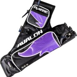Carquois Avalon Classic (nouvelles couleurs) Droitier (RH) Noir Flamme Violette