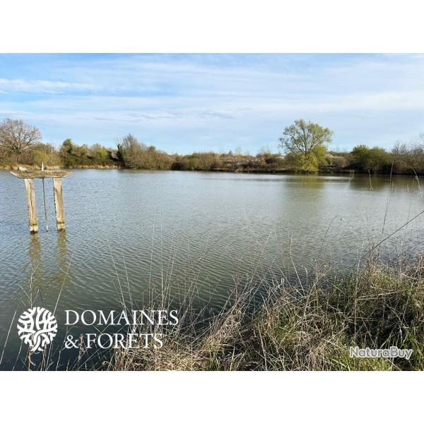 Territoire de Chasse, Pche & Agrment dans l'Indre d'environ 12 hectares DF-1111-B