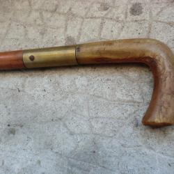 ancienne canne ""manche en corne ""