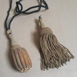 Sabre epee dragonne officier superieur WW 1 + 1 autre incomplete collection histoire militaria